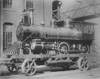 Baldwin Locomotive Works, Handwerksausstellung, Verfassungsjubiläum, Philadelphia, Pennsylvania, 1887 von American Photographer